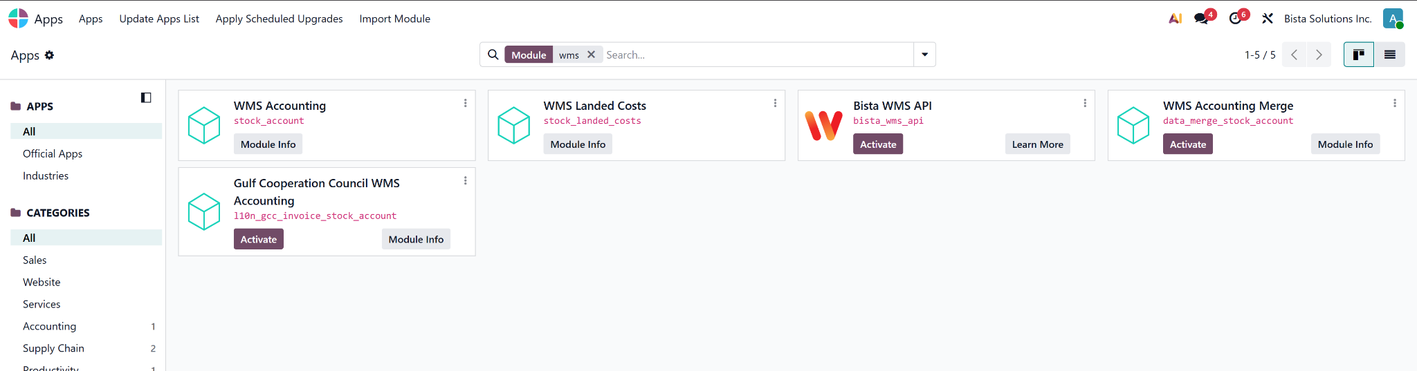 Activate API Module